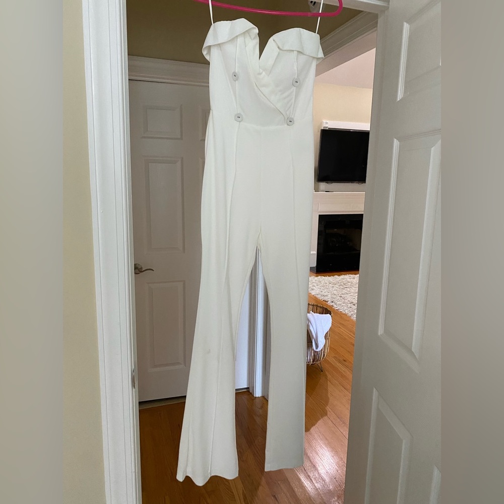 White jumpsuit